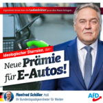 Neue E-Auto-Prämie! Irgendwie muss man die Ladenhüter ja loswerden...