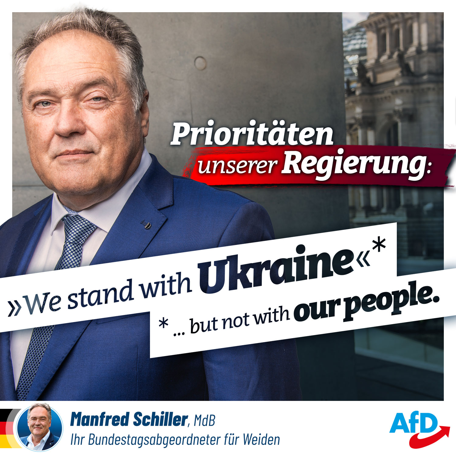 Prioritäten unserer Regierung Prioritäten unserer Regierung