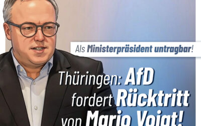 AfD fordert Rücktritt von Voigt!