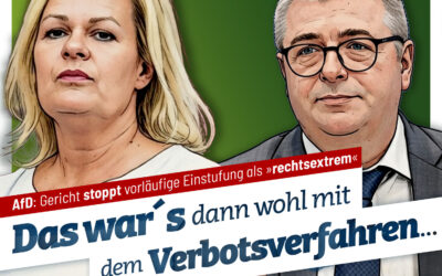 AfD darf vorerst nicht als „gesichert rechtsextrem“ eingestuft werden