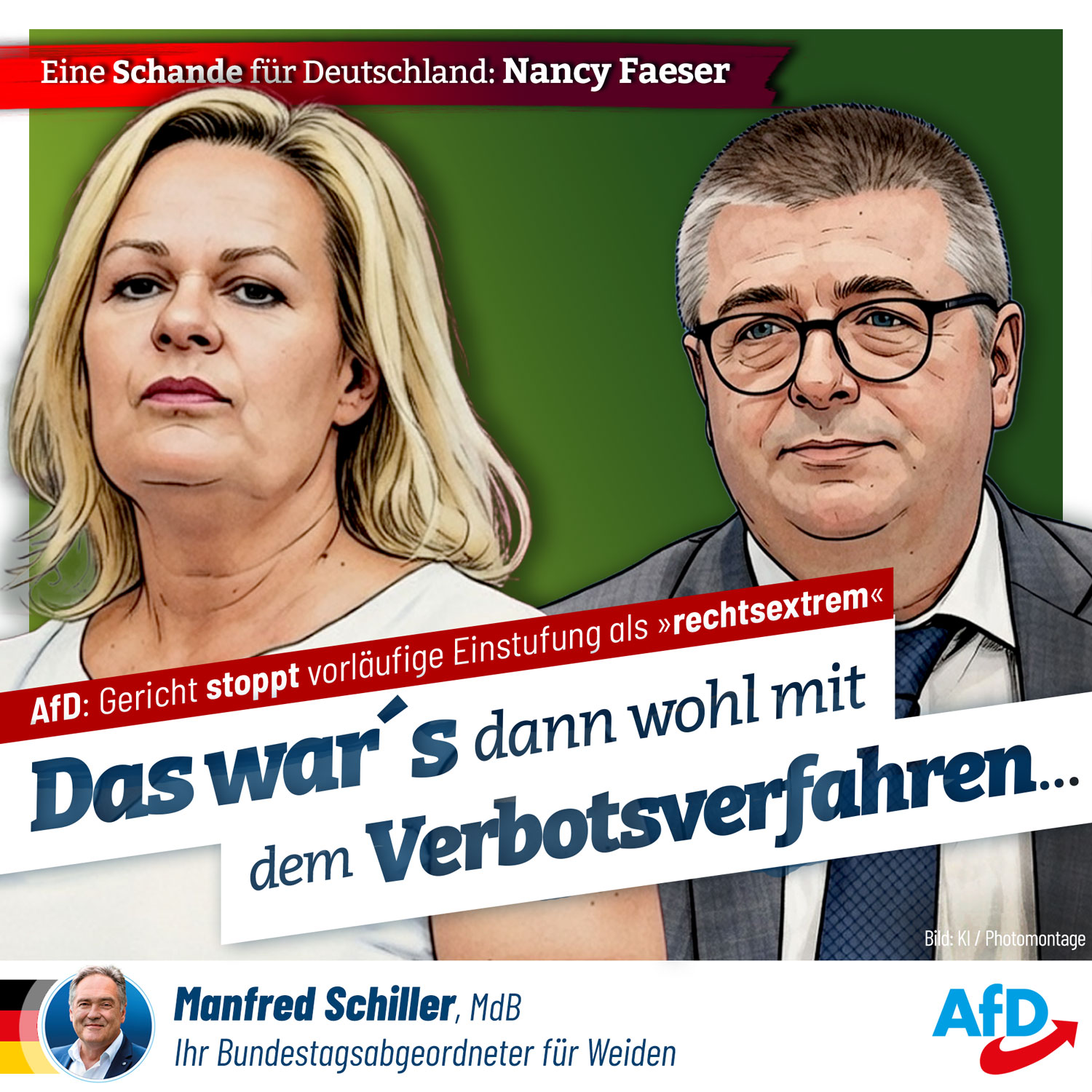 Nancy Faeser - eine Schande für Deutschland