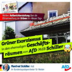 Grüner Exorzismus in Weiden