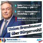 Union: Brandmauer über Bürgerwohl!