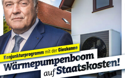 Wärmepumpenboom auf Staatskosten
