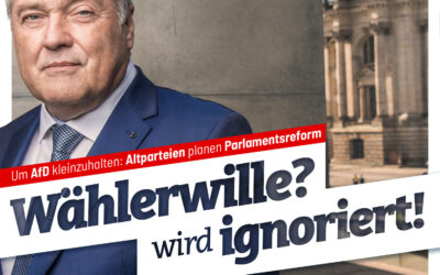 Wählerwille? Wird ignoriert!