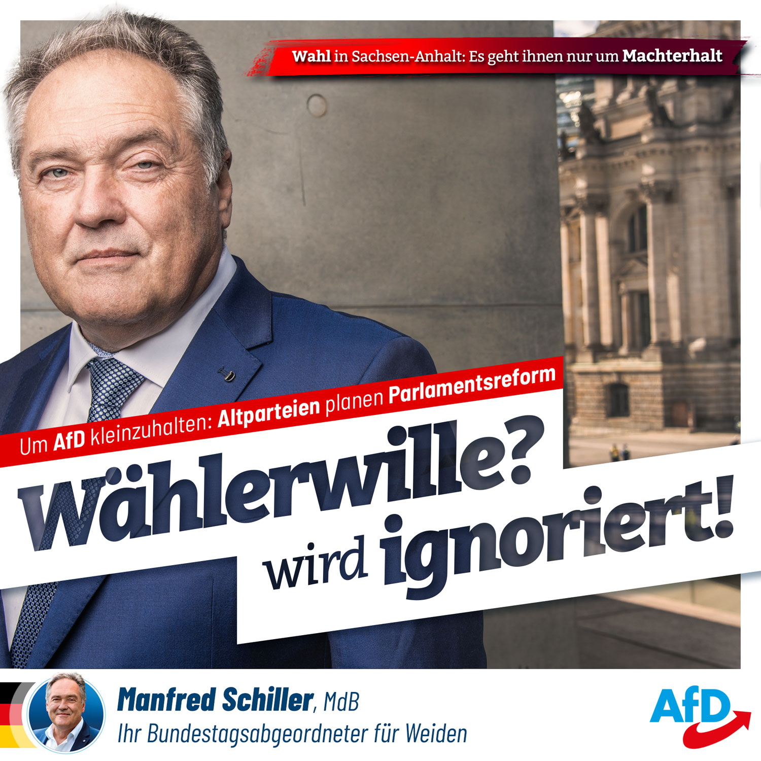 Parlamentsreform in Sachsen-Anhalt - Wählerwille? Wird ignoriert!