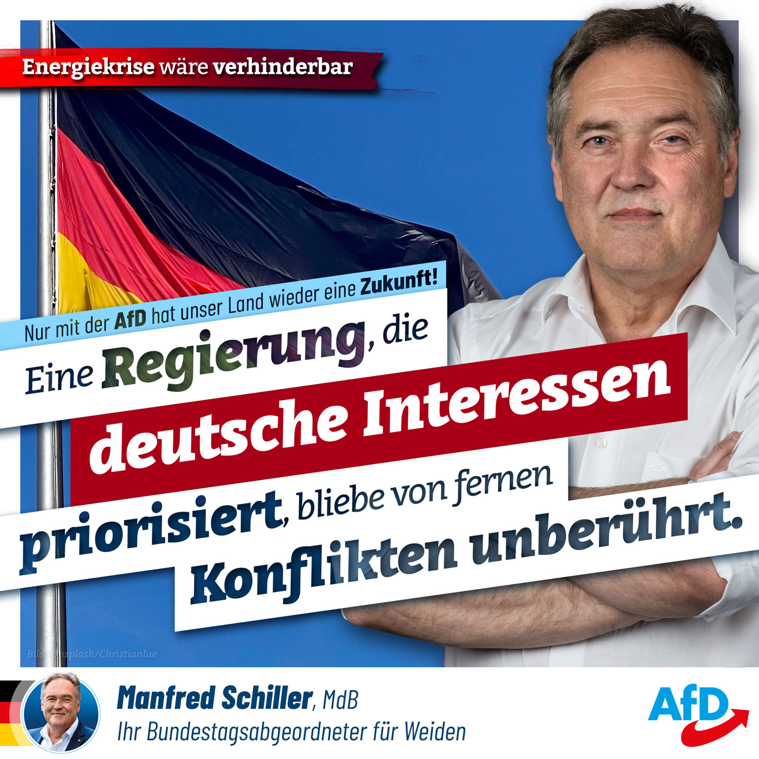 Eine Regierung, die deutsche Interessen priorisiert...