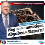 Weg mit unnötigen Steuern und Abgaben!
