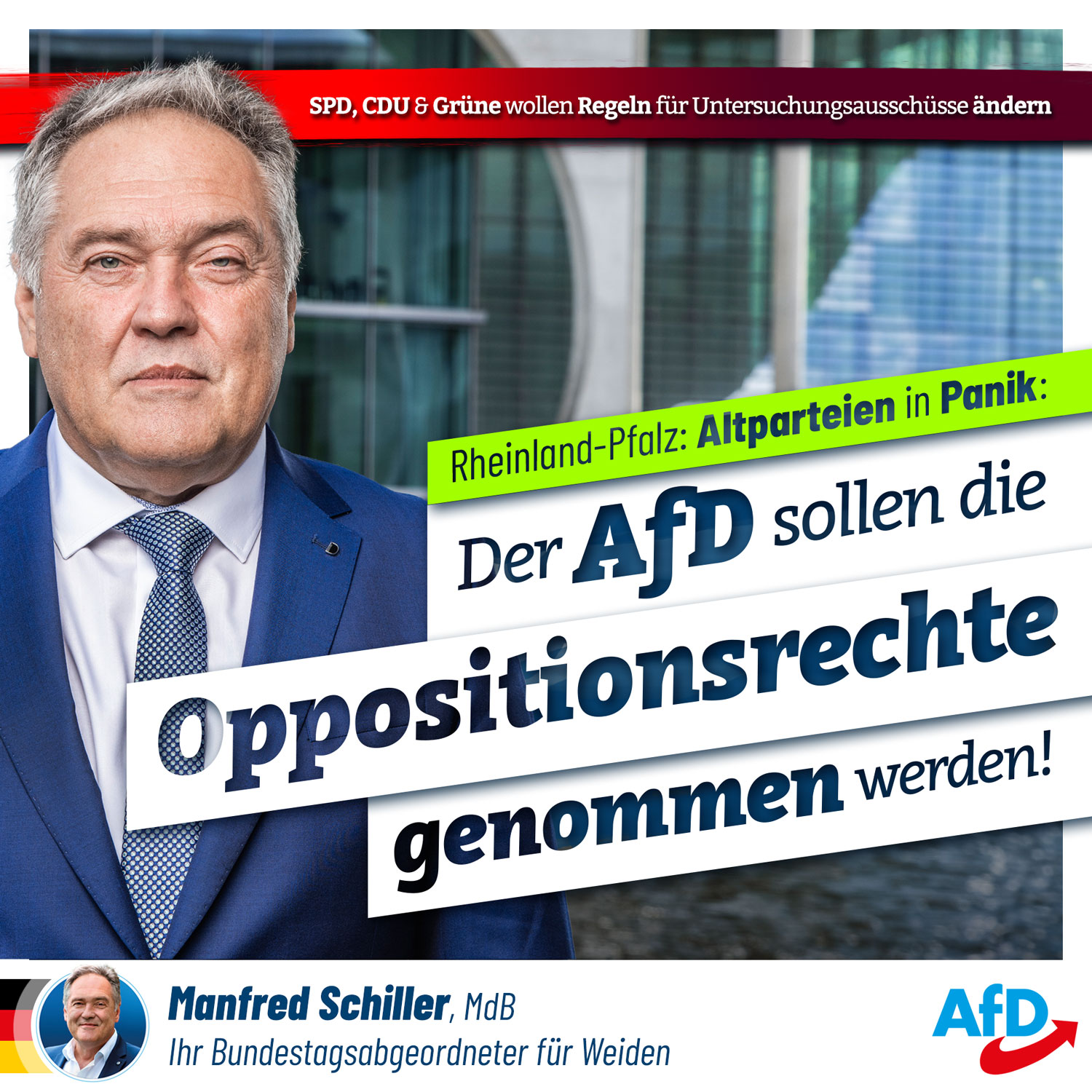 Rheinland-Pfalz: Altparteien in Panik!