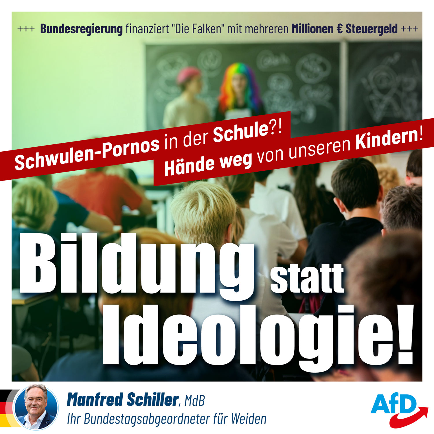 Bildung statt Ideologie!