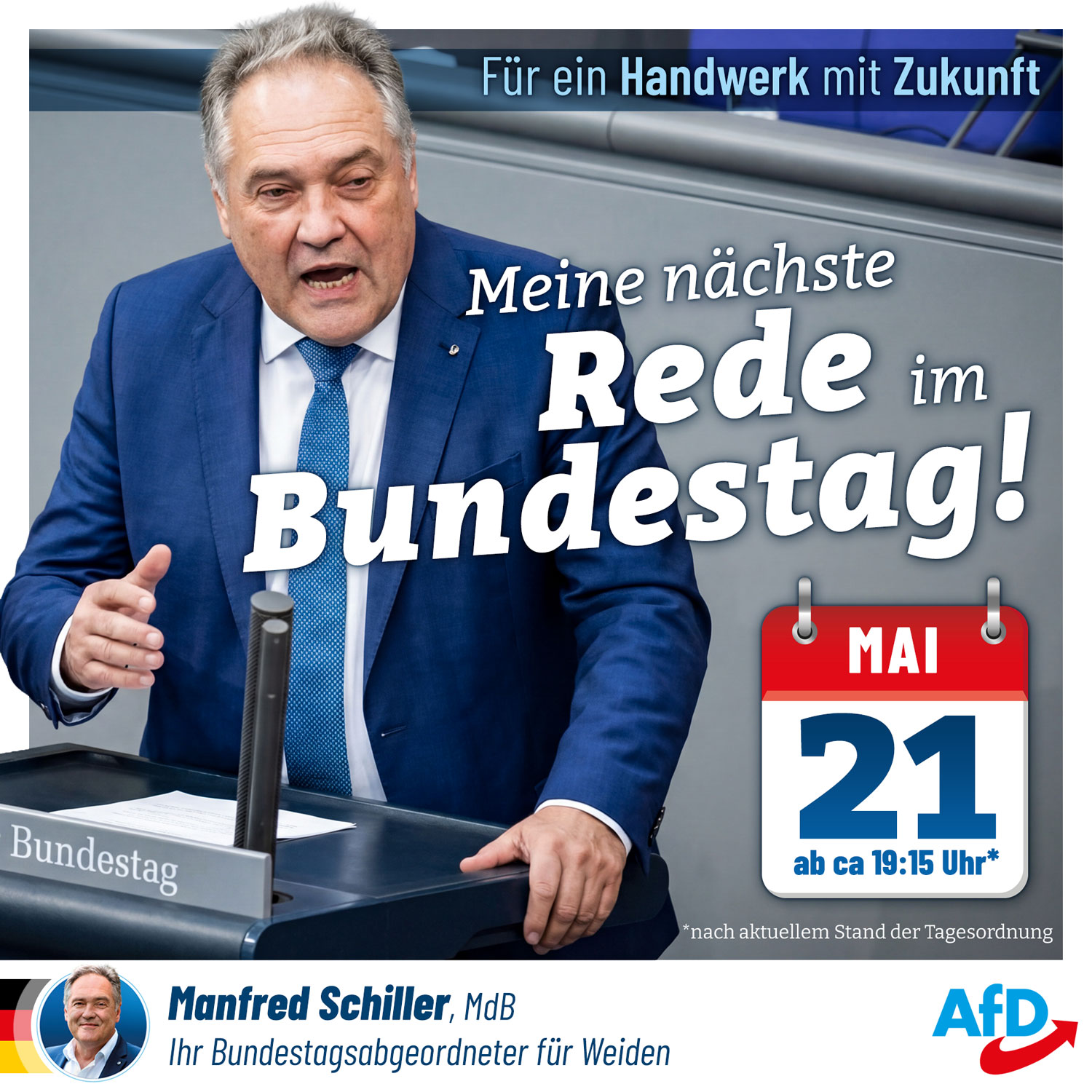Rede zu "Handwerk mit Zukunft"