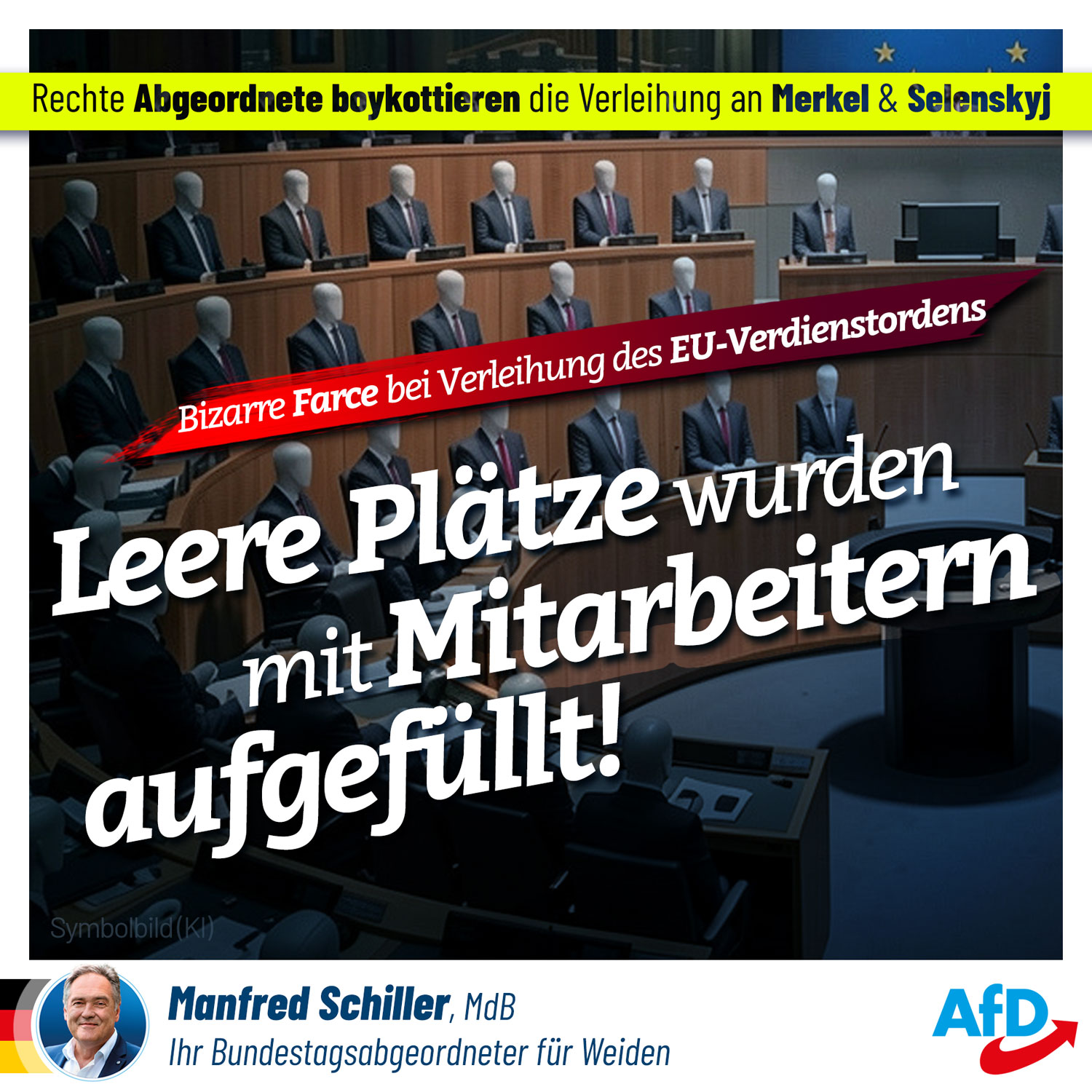 Bizarre Farce im EU-Parlament Bizarre Farce im EU-Parlament