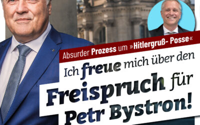 Freispruch für Petr Bystron!