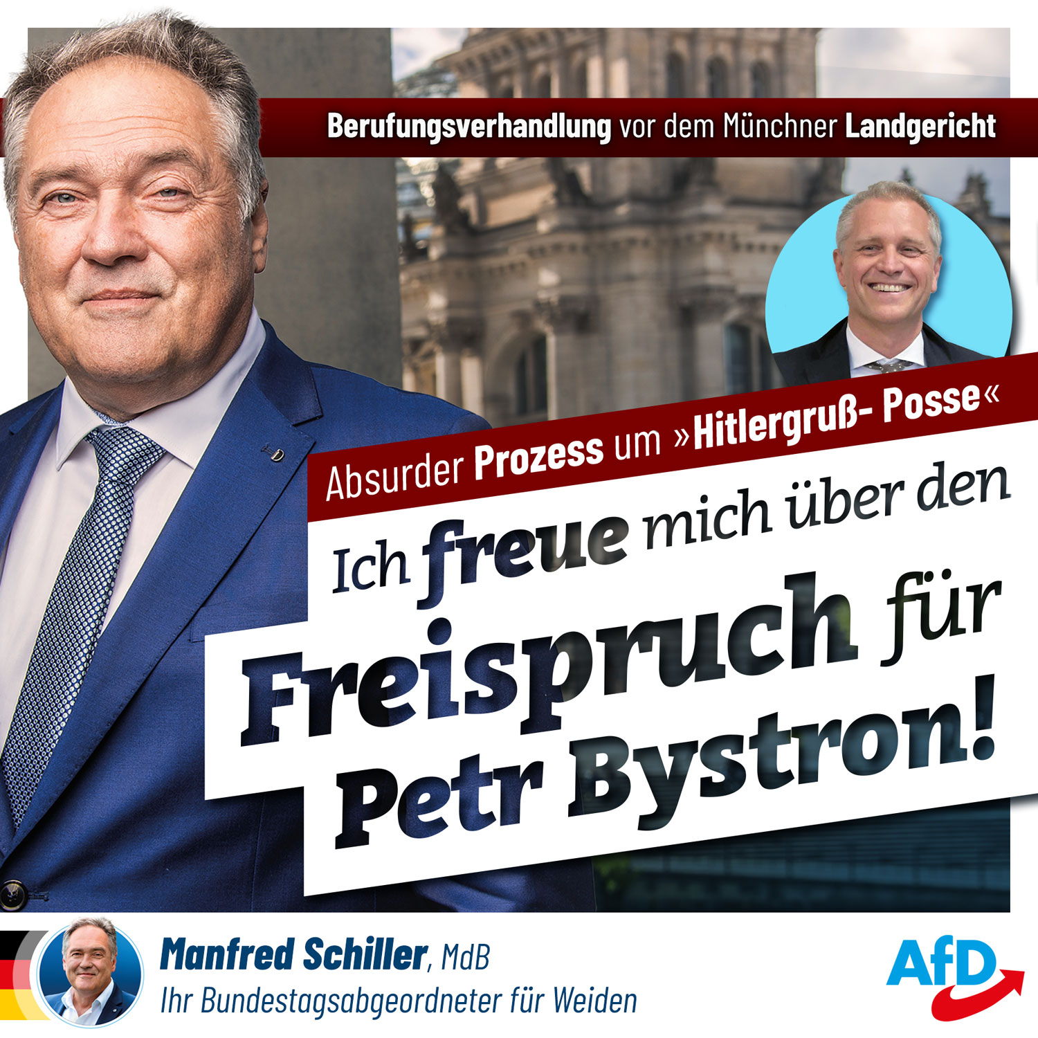 Freispruch für Petr Bystron