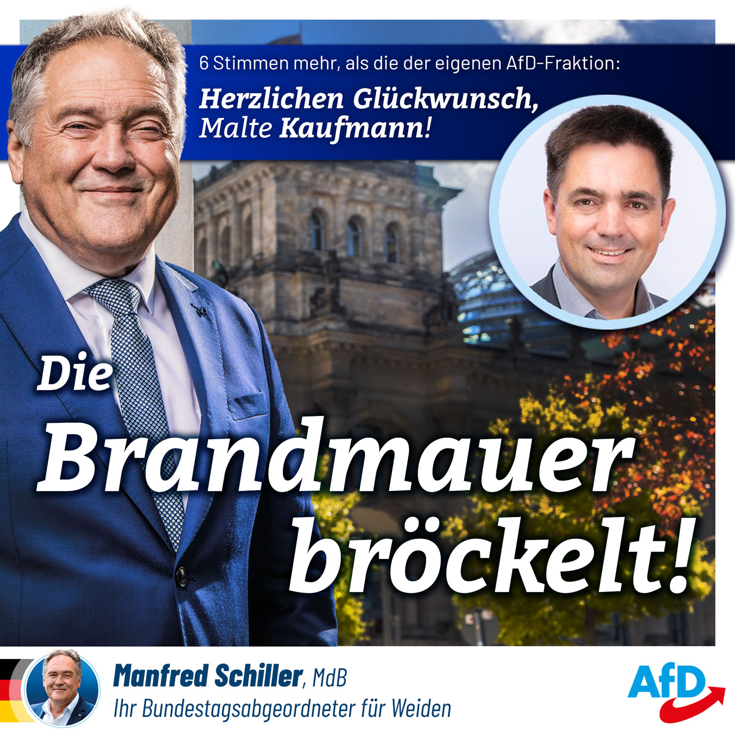 Die Brandmauer bröckelt!