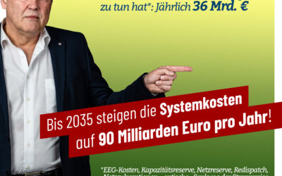 Kosten der Energiewende: Ein paar Zahlen gefällig?