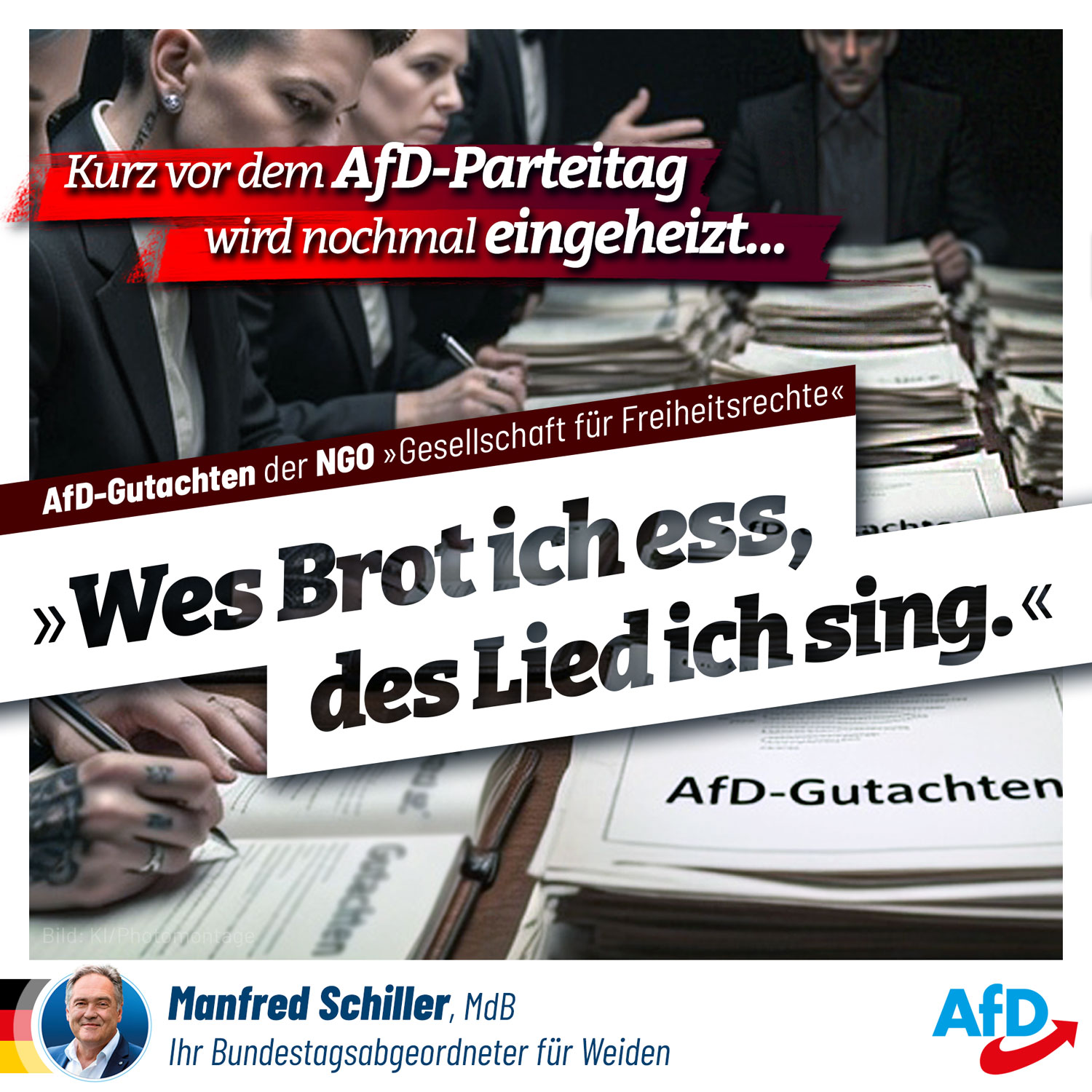 NGO GFF: Wes Brot ich ess, des Lied ich sing?