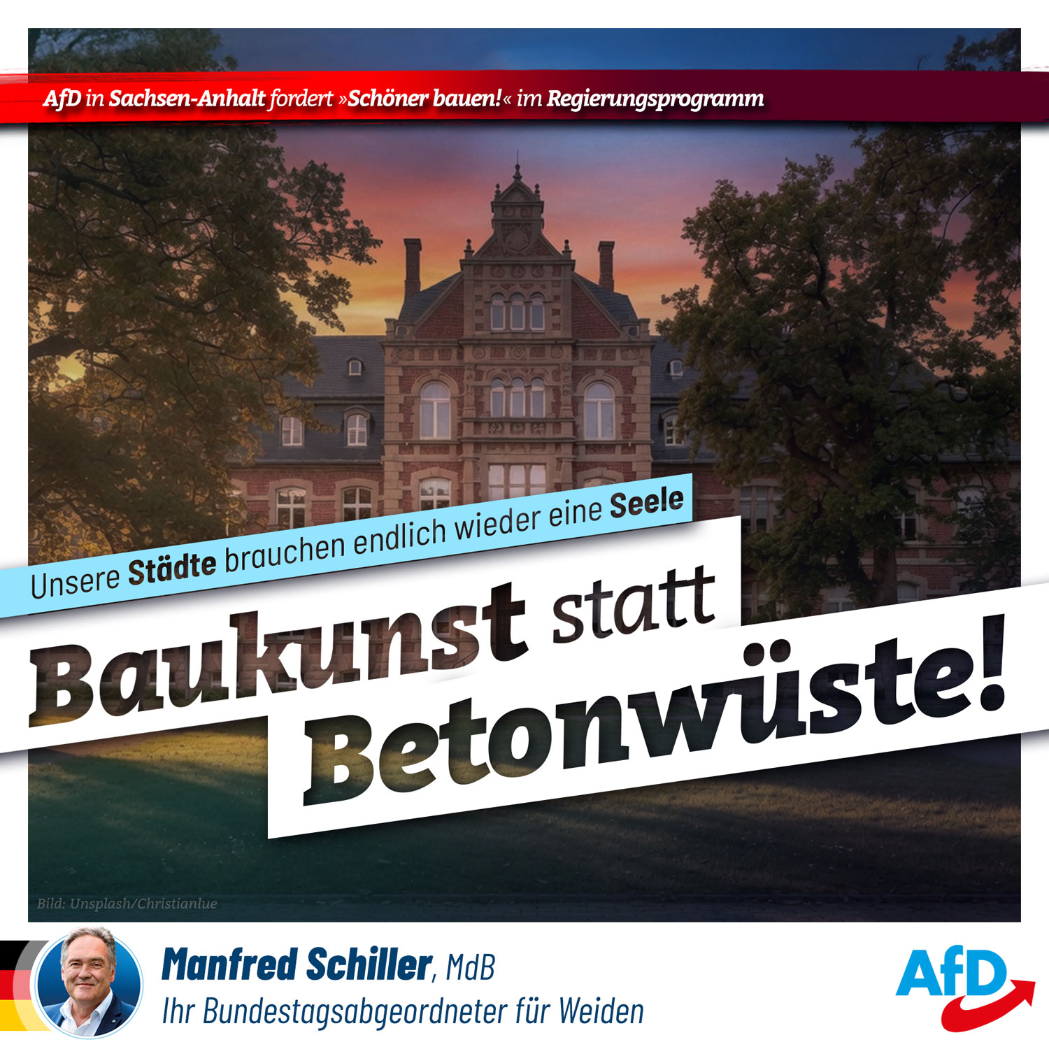 Baukunst statt Betonwüste! Baukunst statt Betonwüste!