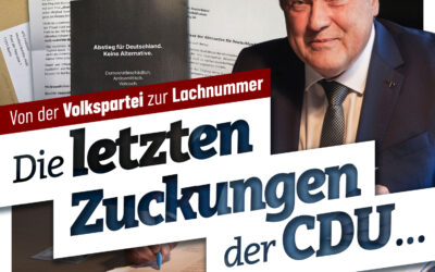 Die letzten Zuckungen der CDU
