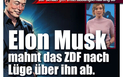Elon Musk lässt ZDF nach Lüge über ihn abmahnen