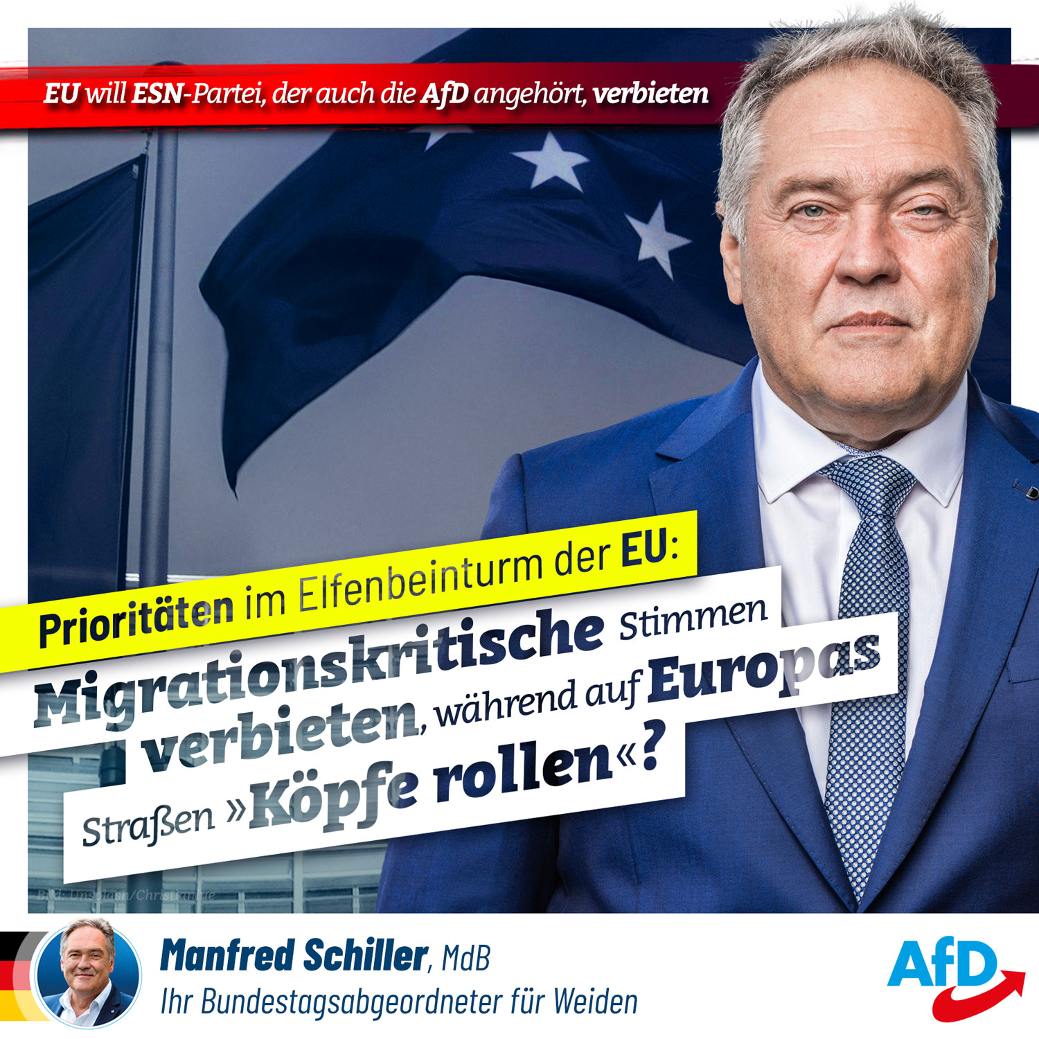 Prioritäten im Elfenbein EU
