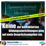 Politische Neutralität an Schulen?