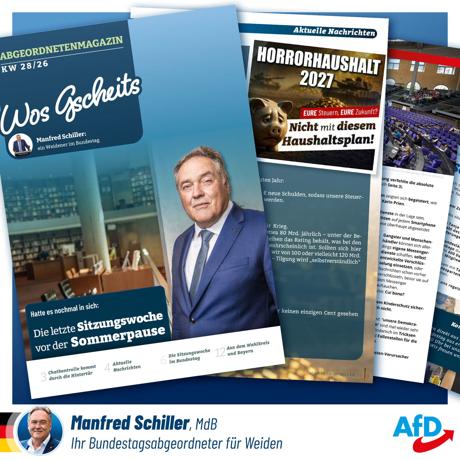 Wos Gscheits Ausgabe Kalenderwoche 28/26 Wos Gscheits Ausgabe Kalenderwoche 28/26