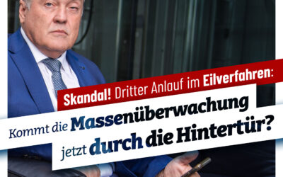 Chatkontrolle wird durchgepeitscht