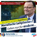 Jens Spahns verlogene Doppelmoral