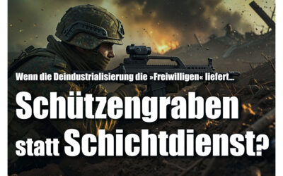 Schützengraben statt Schichtdienst?