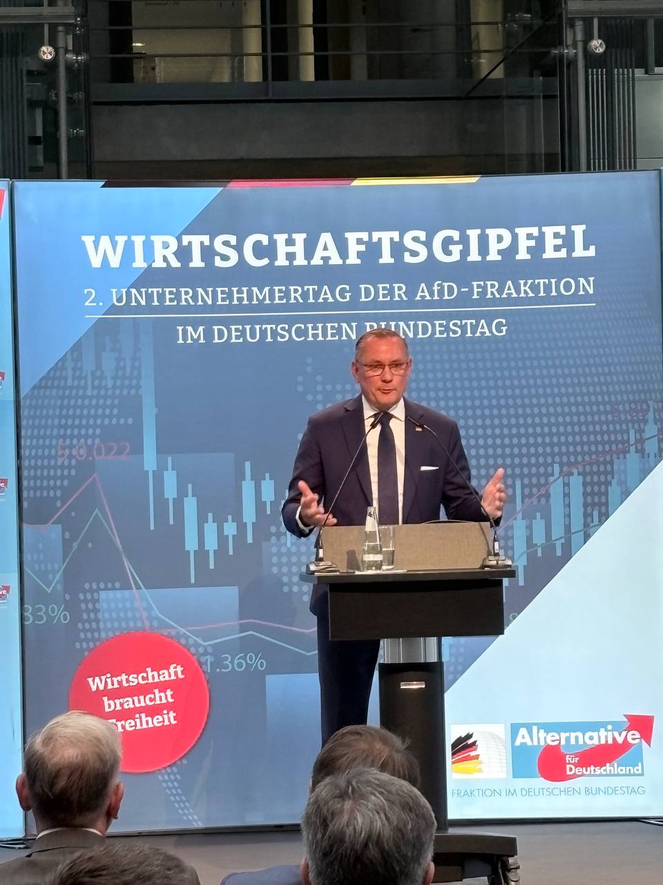 Erfolgreicher Wirtschaftsgipfel der AfD-Bundestagsfraktion Erfolgreicher Wirtschaftsgipfel der AfD-Bundestagsfraktion