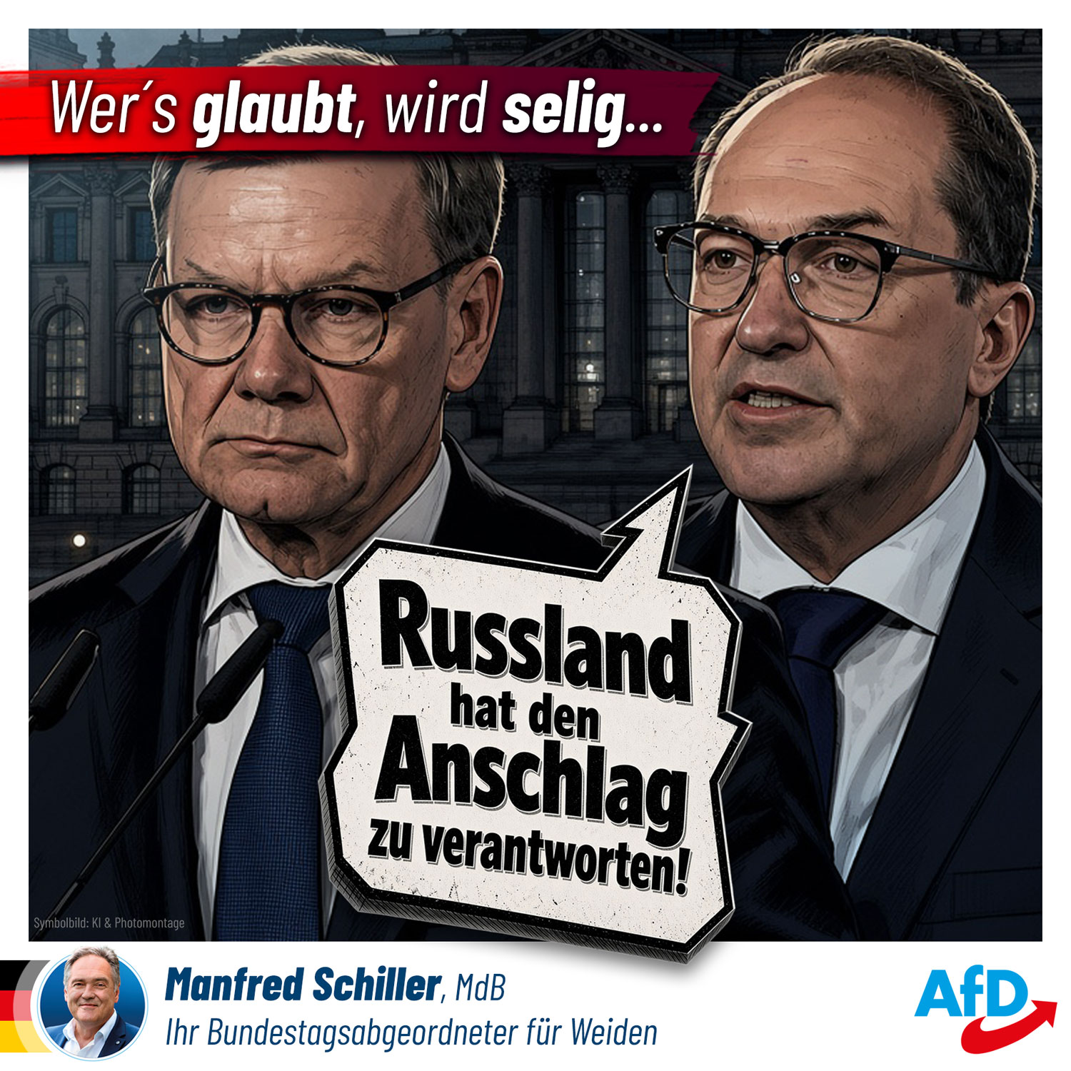Wer´s glaubt, wird selig… Wer´s glaubt, wird selig...