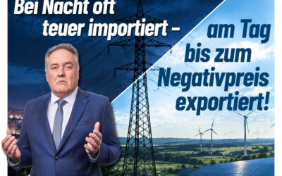 GES-Studie: Strom nur aus „Erneuerbaren“ wird teuer