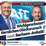 Herzlichen Glückwunsch an den Wahlsieger!