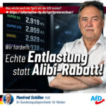 Echte Entlastung statt Alibi-Rabatt!