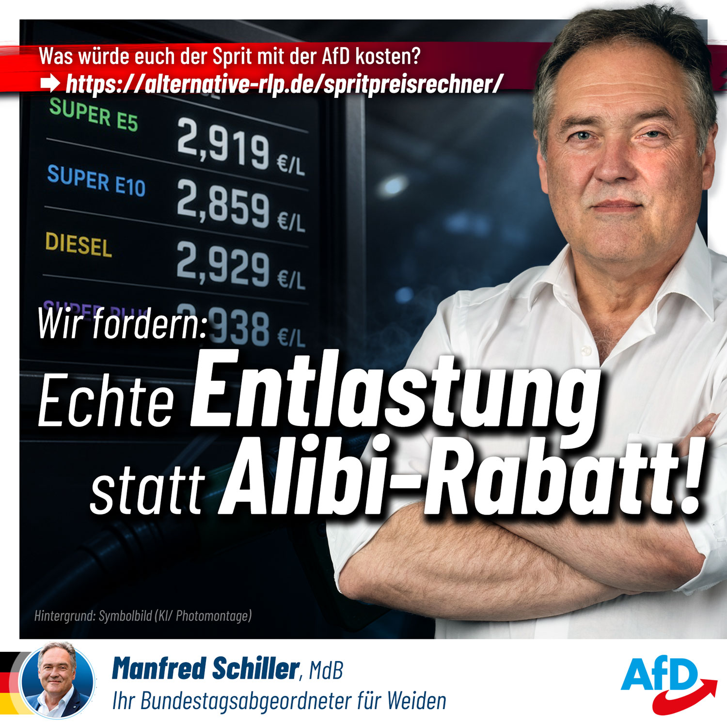 Echte Entlastung statt Alibi-Rabatt!