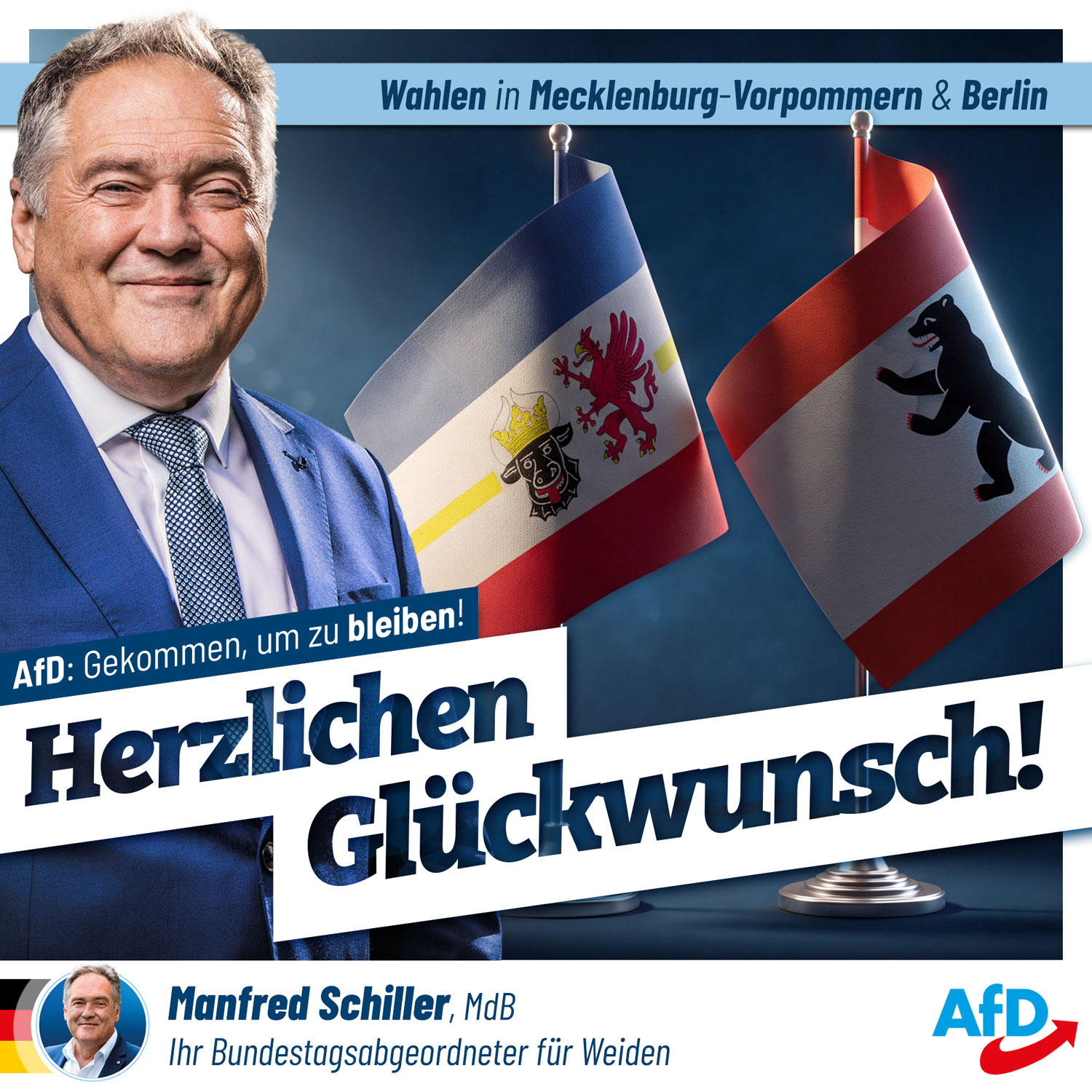 Wahlen in Berlin und Mecklenburg-Vorpommern