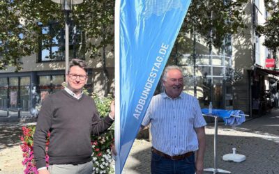 Infostand der AfD-Bundestagsfraktion in Weiden