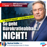 So geht Bürokratieabbau... nicht!
