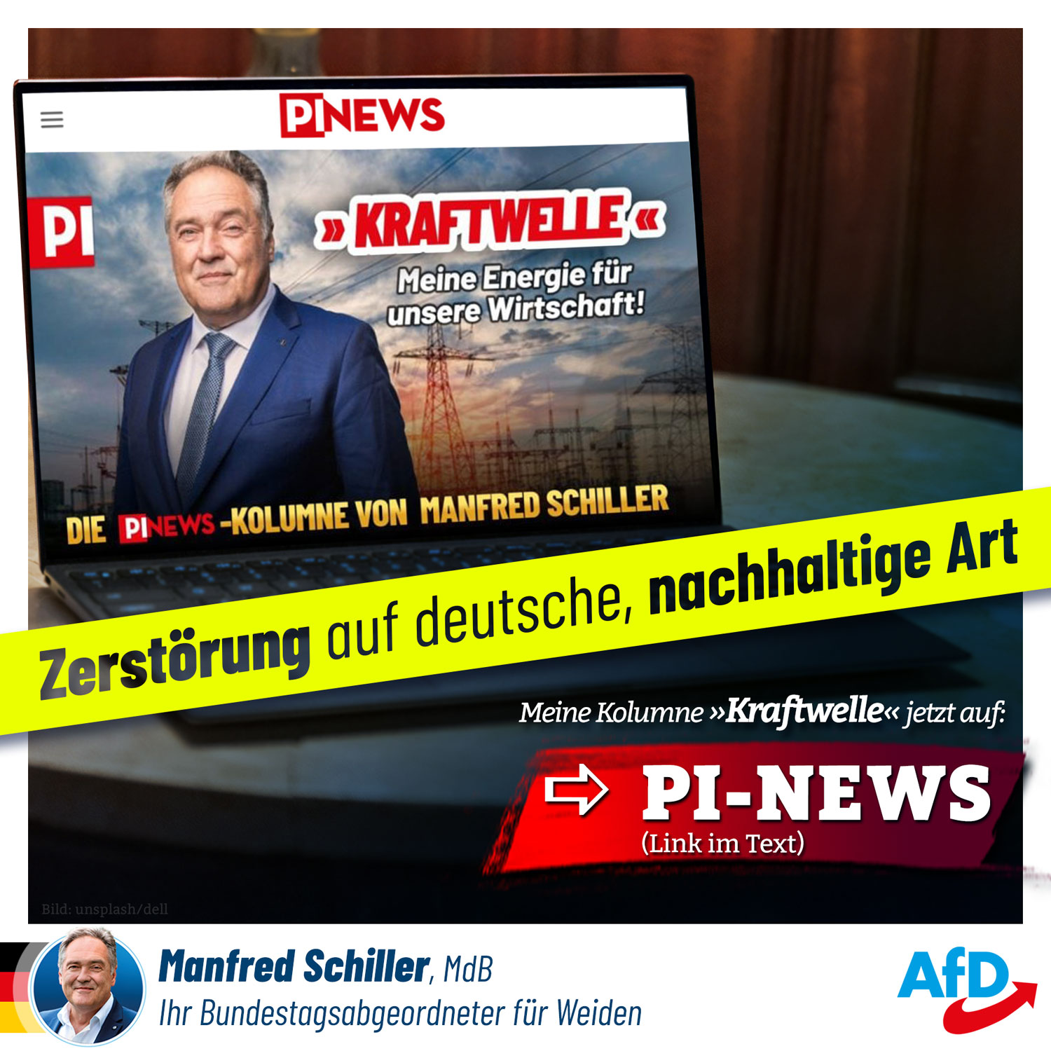 Zerstörung auf deutsche, nachhaltige Art