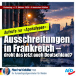 Ausschreitungen in Frankreich - droht das auch Deutschland?