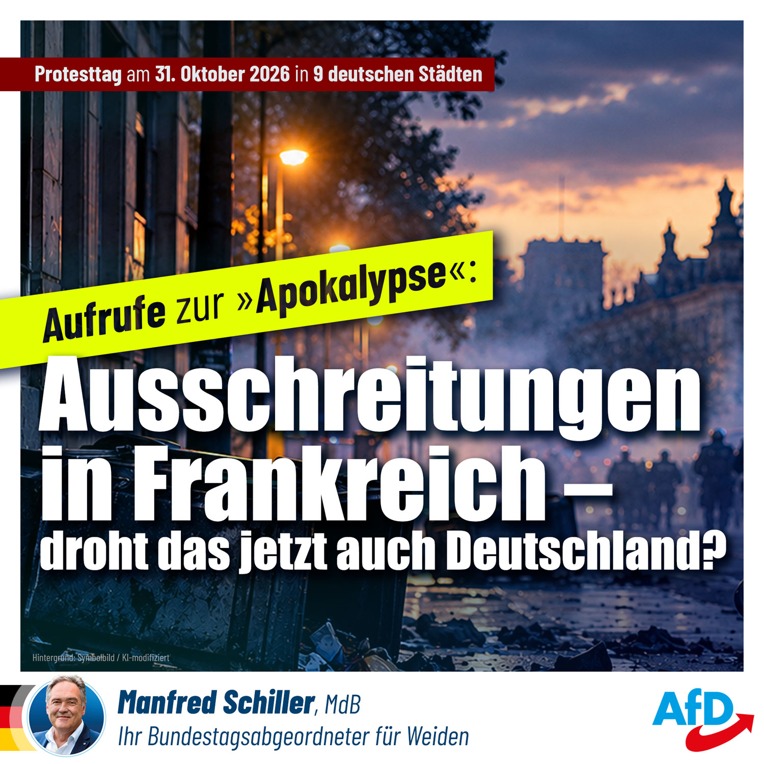 Ausschreitungen in Frankreich - droht das auch Deutschland?