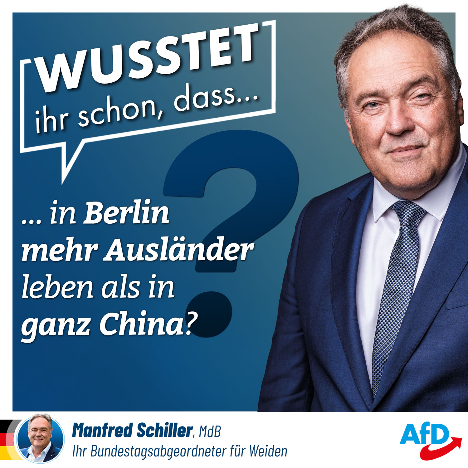 In Berlin leben mehr Ausländer als in China